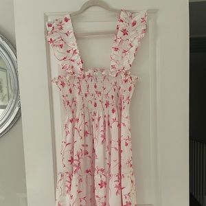 Hull House Pink and white Nap Dress size large